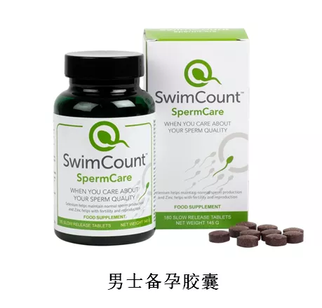 SwimCount™男士备孕胶囊